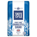 Tate & Lyle pure cane granulated sugar packaging on a white background