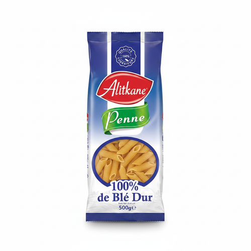 Alitkane Penne - Clean White Background